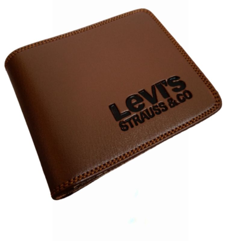 dompet pria lipat dua murah lvs 301