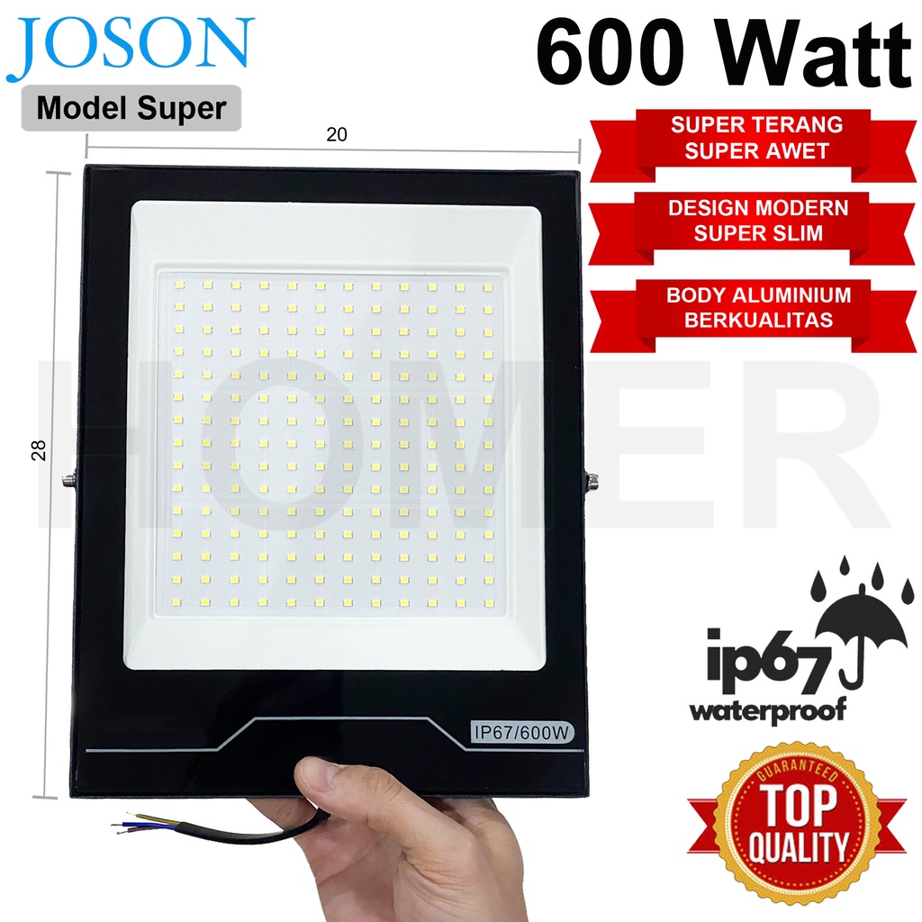 lampu led sorot / tembak / floodlight / outdoor / lapangan COB SMD super terang jarak jauh 400w 400 w 400 watt 400watt 500w 500 w 500 watt 500watt 600w 600 w 600 watt 600watt 600 w valescom valpro joson ip65 ip66 ip67