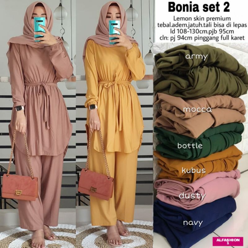 1909 BONIA SET#2 BY ALFASHION