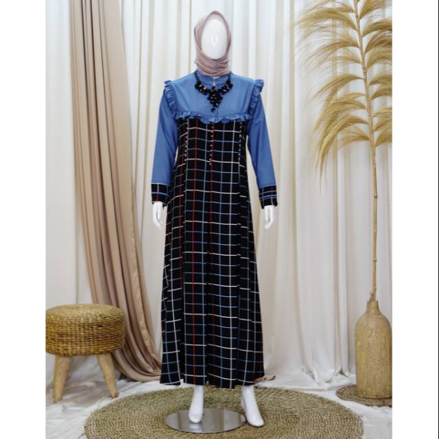 Baju Gamis Wanita Luhana LG 136