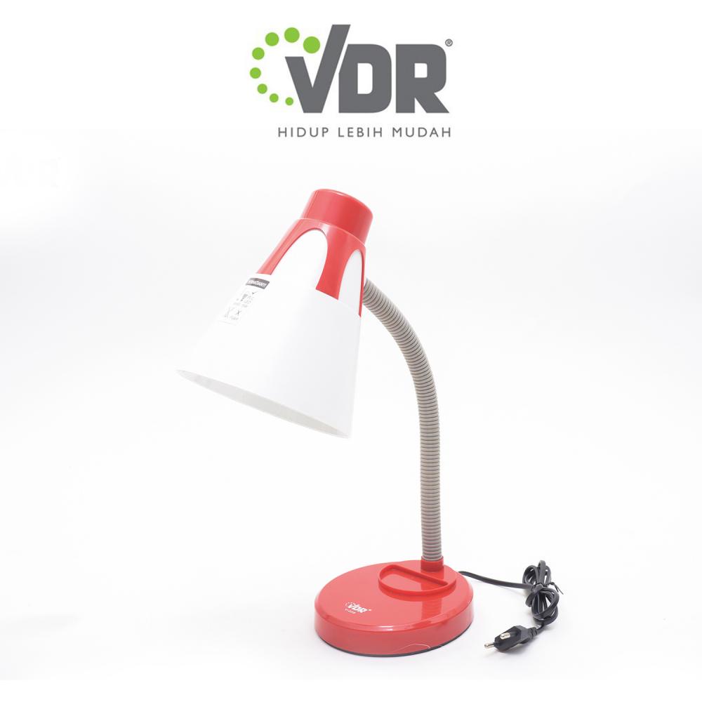 VDR V-008 Lampu Meja Belajar Anak Bohlam PLC Desk Lamp Lampu Multifungsi Leher Fleksibel LED