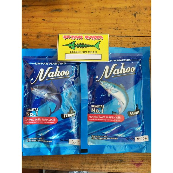 Spesial Umpan mancing Tepung ikan tuna Asli Nahoo Berkualitas