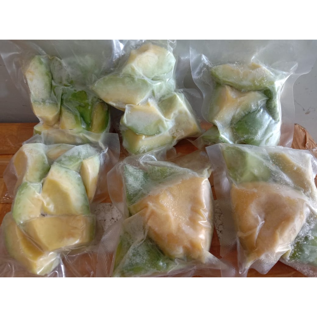 

apukat beku / alpukat frozen kemasan 100gr