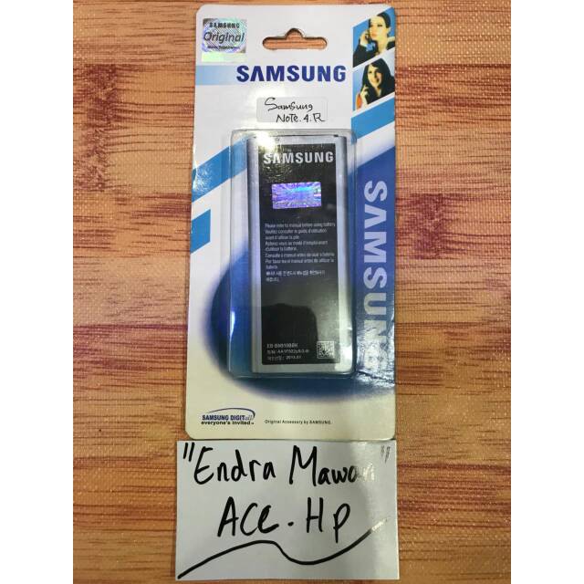 Batre Baterai Battery SEIN Ori 99% SAMSUNG Note 4 Replika N9100 Sc