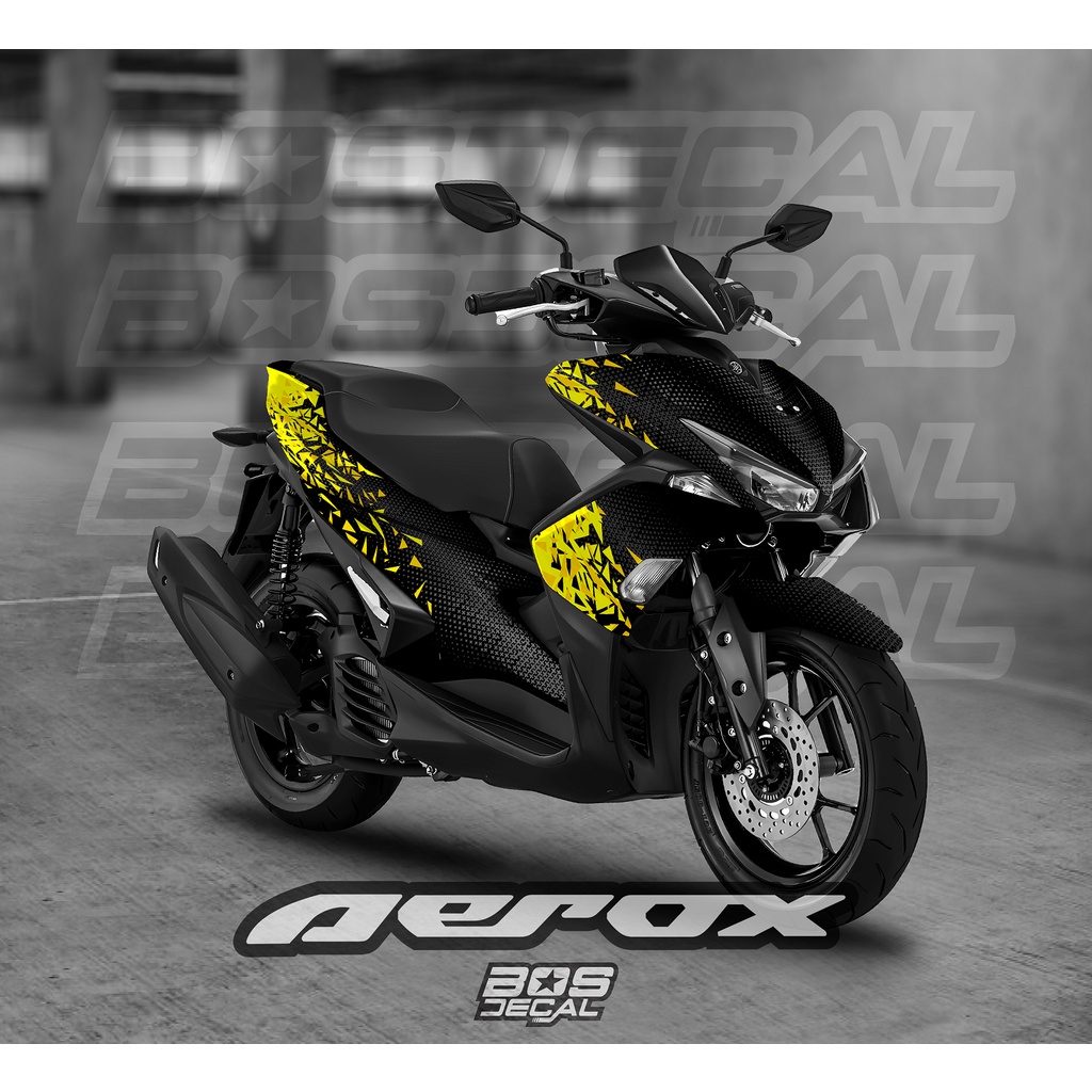 Decal Setiker Aerox lama 2017 - 2019 - AEROXOLD04