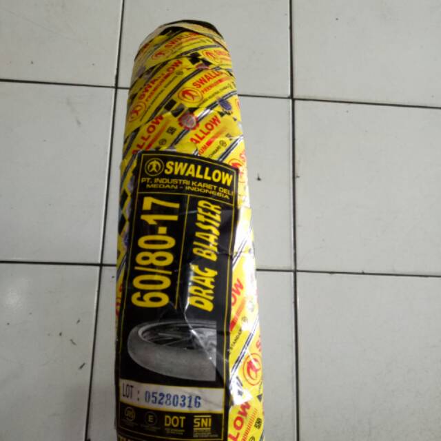 Ban Swallow 60/80-17 Drag Blaster Tubeless