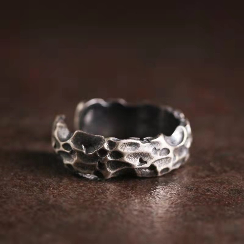 Cincin Model Terbuka Gaya Retro Hip Hop Untuk Pasangan
