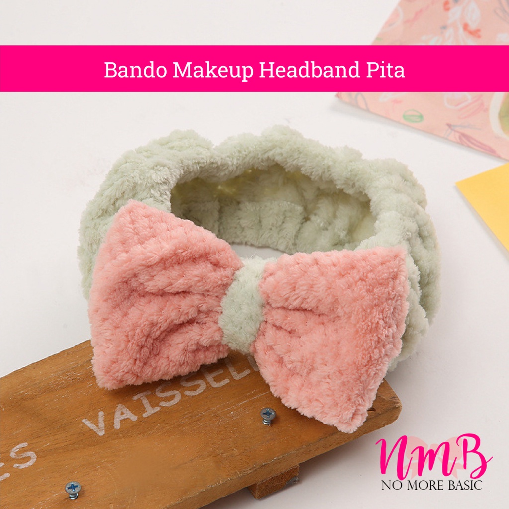 Bando Makeup Headband Bandana Pita Scrunchie Korea Premium