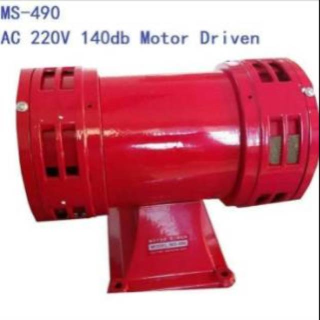 Motor Sirene / Alarm Klakson 5&quot; MS-490 (Metal Case)