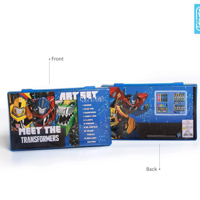 

Transformer Art Set 42 pcs Adinata / Alat Mewarnai / Crayon READY STOK