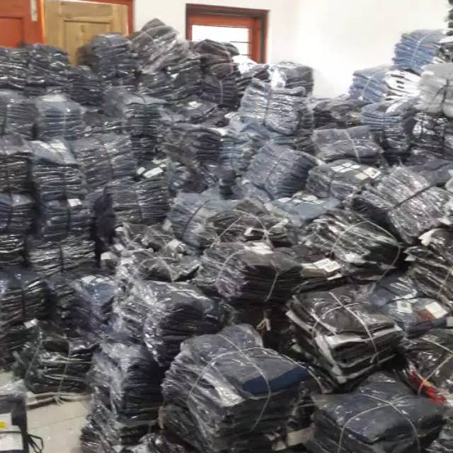 Khusus lusinan 1 lusin celana jeans panjang standar regullar cowok pria  isi 12 size 28-33