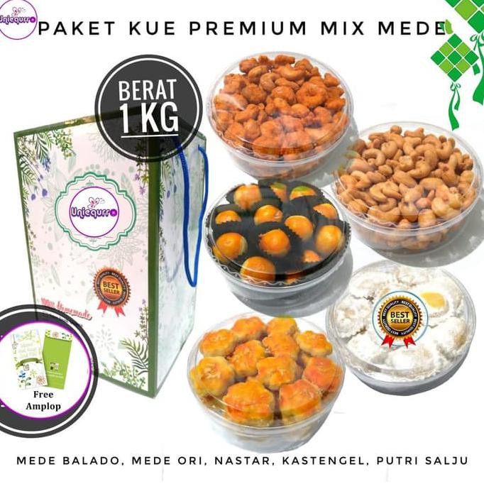 

Terhot! Paket Kue Lebaran Aneka Kue Mix Kacang Mede Premium