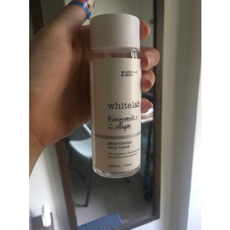 [COD] Whitelab Brightening Face Toner dengan Niacinamide &amp; Collagen AMPUH Mengangkat Minyak Berlebih