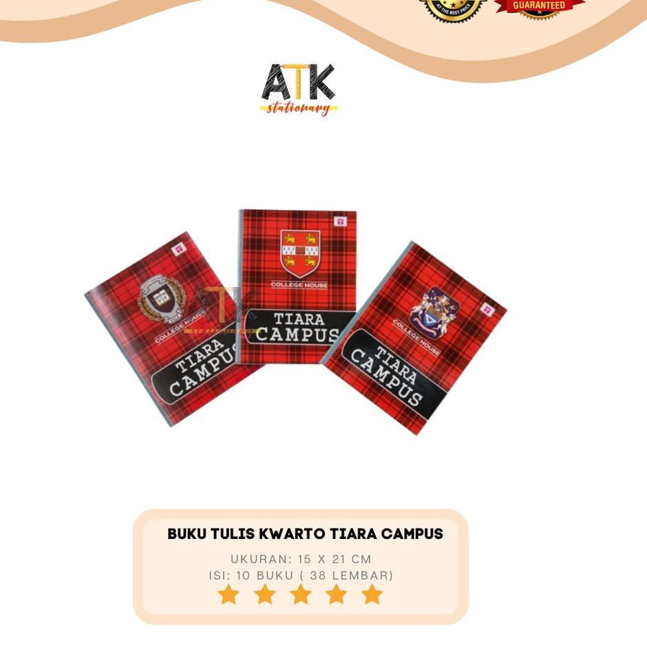 

EEA = Buku Tulis Campus Tiara Kwarto 38 Lembar atk ➠➙ Bayar Di Tempat