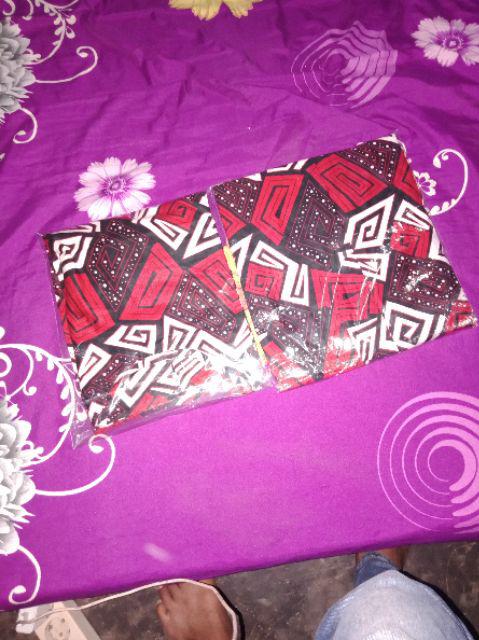 Maura Couple - Sania Ruffle Batik Couple Ori Ndoro Jowi Dnt Baju Wanita Batik Couple