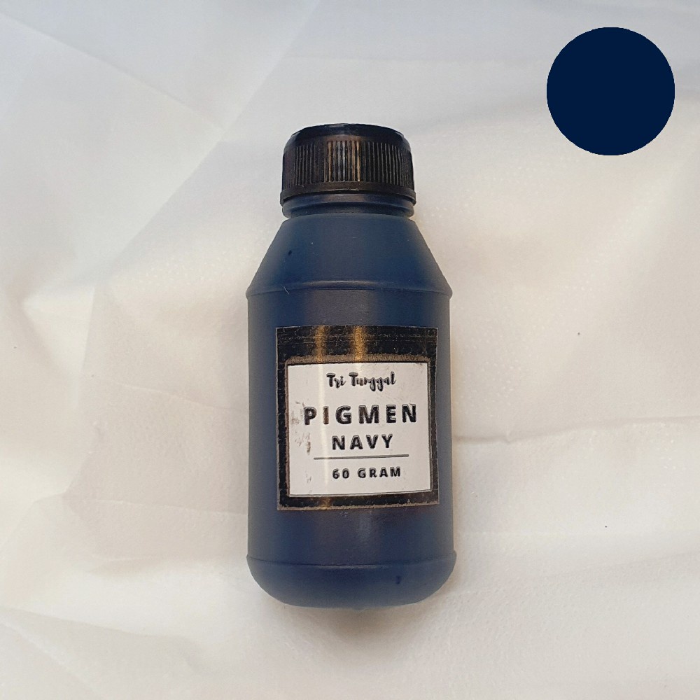 PIGMEN 60GR NAVY Pewarna Sablon Pigment Color Bundle Stabilo Slime Clay Waterbased Tie Dye Pigment Cat Warna Warni Air Cair Cairan Liquid Cat Paint Painting Kerajinan Prakarya Kesenian Perlengkapan Gambar Mewarna Lukis Craft Grosir  Prakarya  Malang