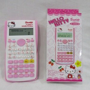 

terbatas Kalkulator Scientific KITTY-Kalkulator Anak Sekolah Karakter Murah