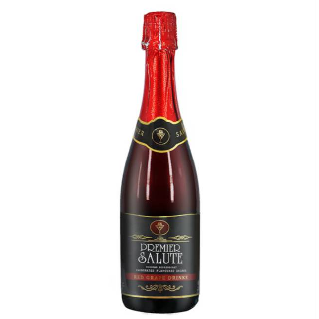 

Minuman Karbonasi Premier Salute Sparkling Red Grape Drink (non alcohol)