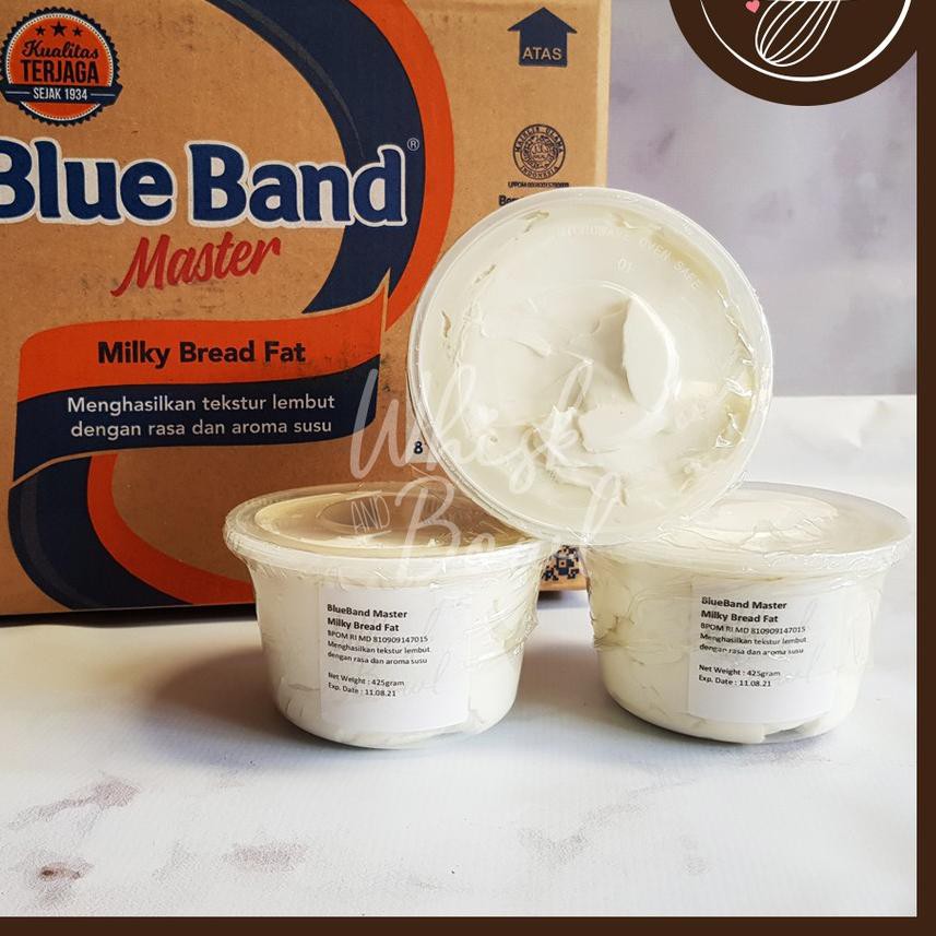 

Stok terbaru Mentega Putih Blue Band Master Milky Bread Fat Shortening untuk Roti 425gr ✈