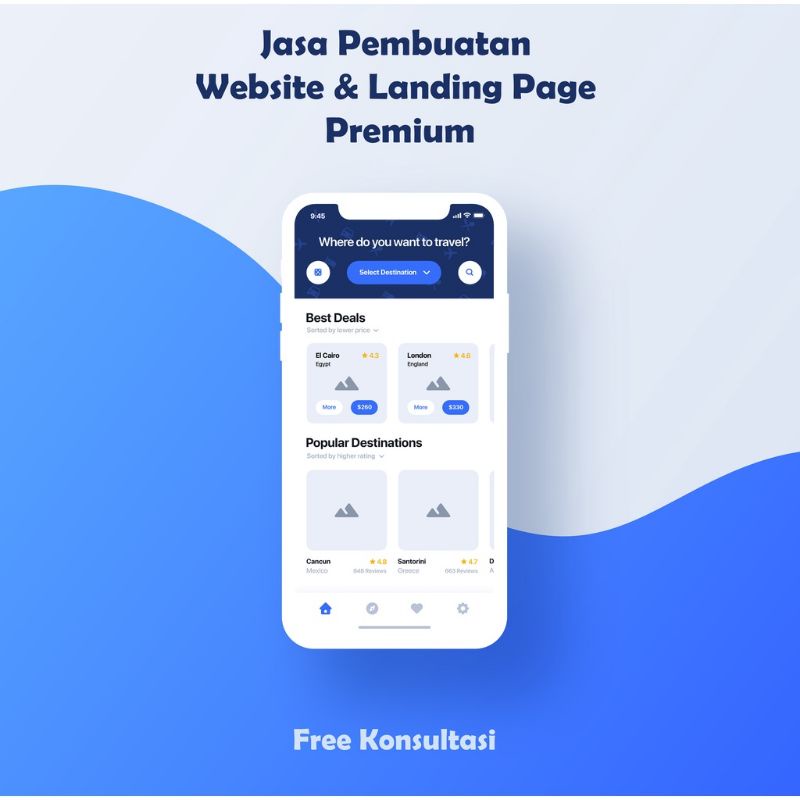 Jasa pembuatan landingpage paket UMKM