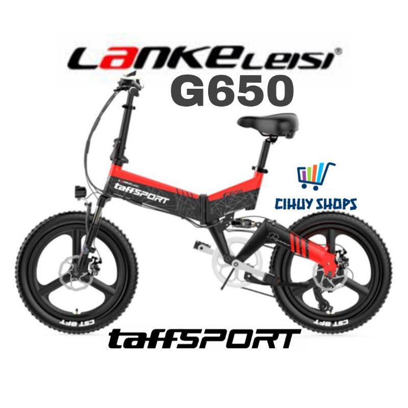 Sepeda Listrik Lankeleisi taffSPORT G650 Electric Bike Smart Elektrik Bicycle
