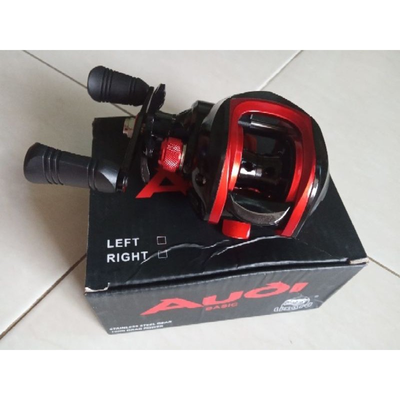 JAPAN QUALITY REEL BC AUDI 18+1 ballbearing Ratio 7.1:1 dan 8.1:1 drag 10kg JAPAN