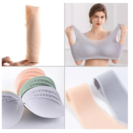 KINDSTORE❤ | Jelly Clear Bra / Seamless Bra dengan Pads