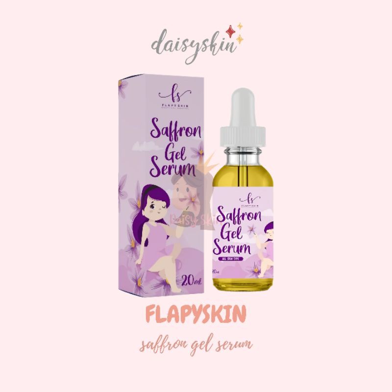 (DISTRIBUTOR RESMI) [FREE MASKER ORGANIK] SAFFRON GEL SERUM / GLOWING FACE SERUM 20ml [FREE GIFT]