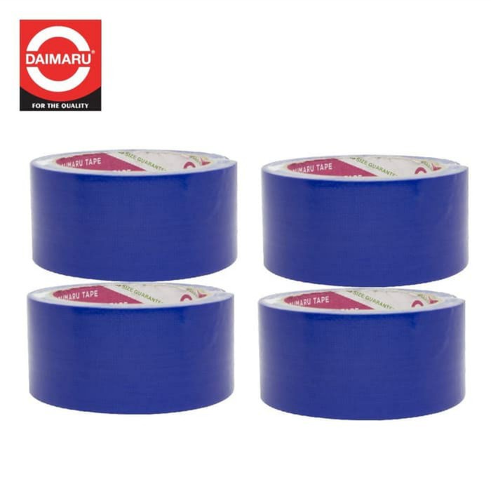 

Lakban kain Daimaru warna Biru 48mmx12m