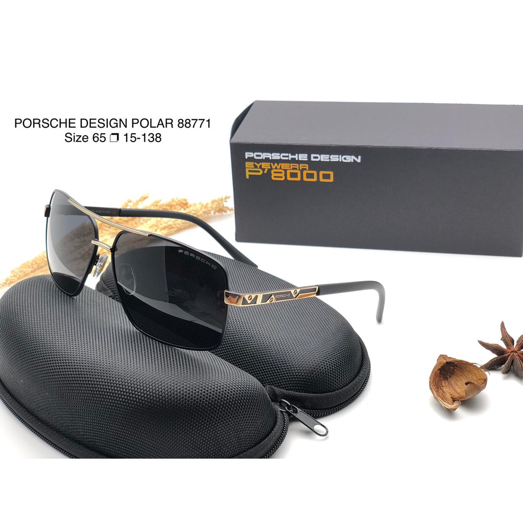 kacamata SG fashion pria PD 88771 polarized super fullset | kacamata fashion