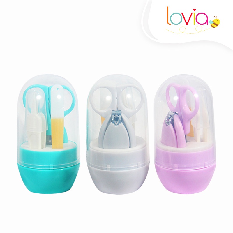 Gunting Kuku Bayi Set Isi 4 / Baby Nail Cliper Set