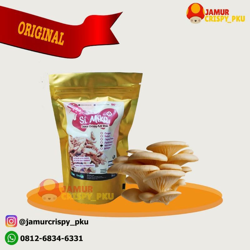 

Jamur Crispy Khas Riau (Original)