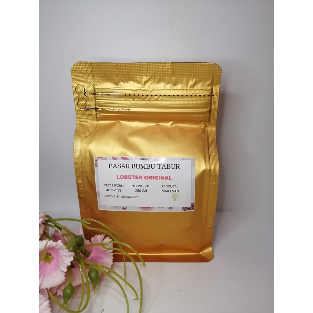 

BUMBU TABUR LOBSTER 250 GR BUBUK MAKANAN ENAK MURAH HALAL