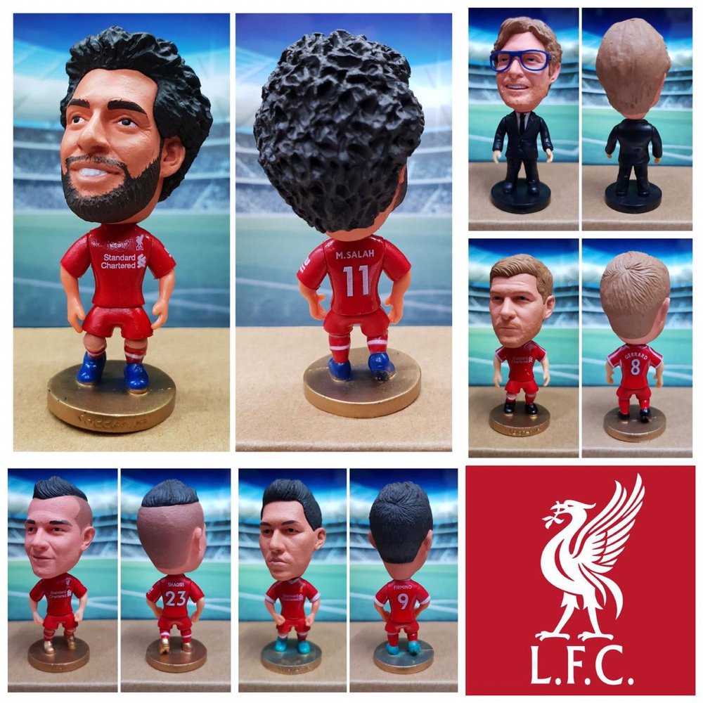 Unik Minifigure Pemain Sepak Bola Liverpool terbaik