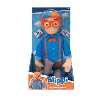 Boneka Karakter Figure Set Blippi My Buddy Figure with Sound Effects