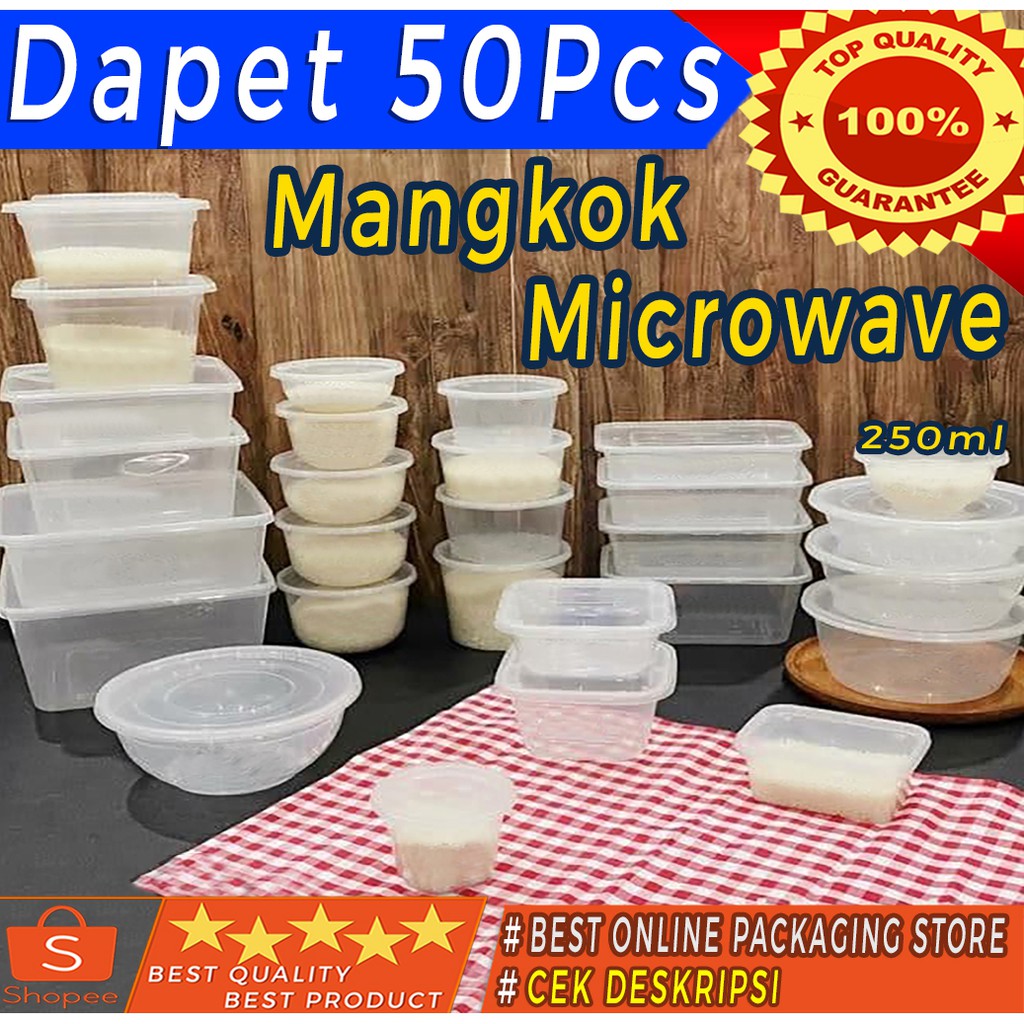 TERMURAH - Thinwall DM Mangkok Microwave 250ml - ME