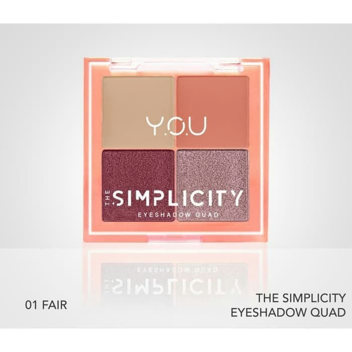 Y.O.U The Simplicity EyeShadow QUAD