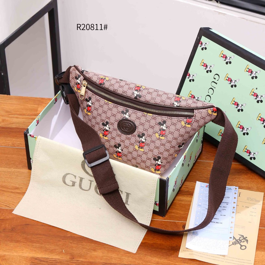 gucci disney belt bag