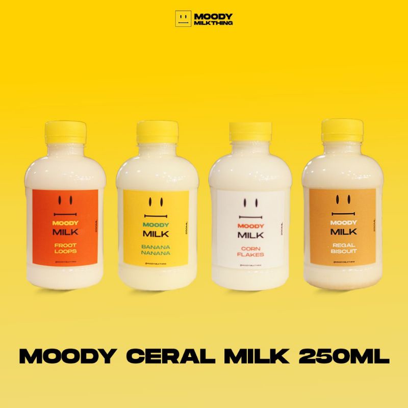 

Moody Steggo Cereal Milk 250ml / Susu Sereal by MoodyMilkthing / Moody Milk