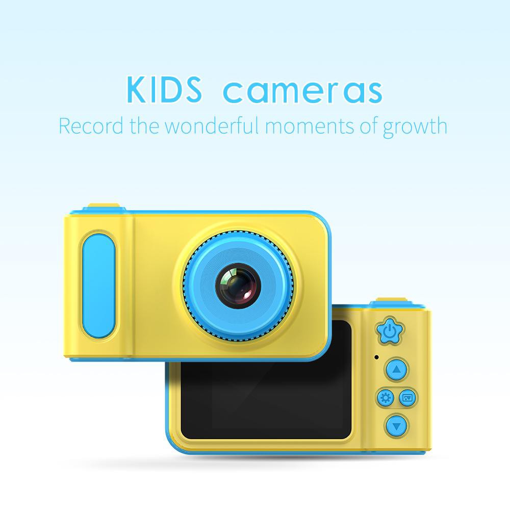 Kamera Digital Mini / anak camera kids biru kuning lucu