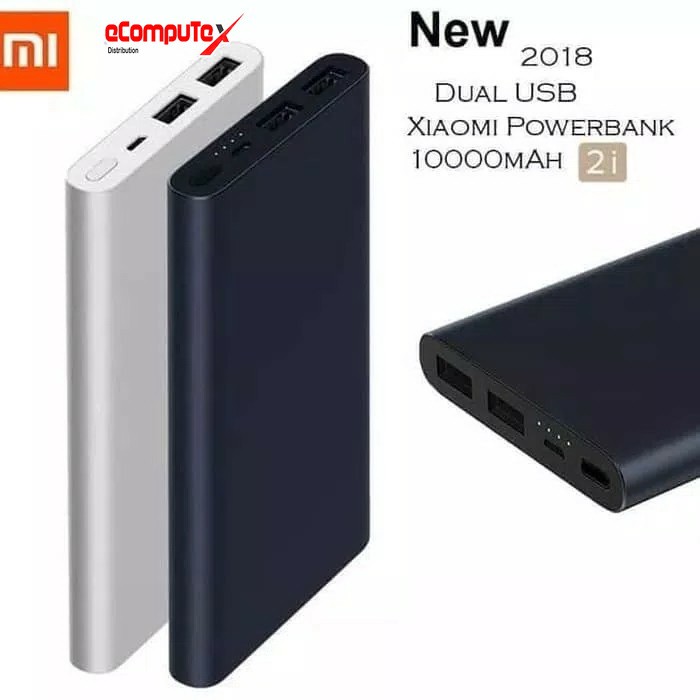 POWERBANK XIAOMI 10000MAH DUAL PORT PRO 2