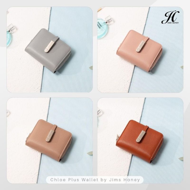 PROMO JH CHLOE DOMPET KARTU LIPAT KECIL CARD WALLET MURAH DISKON KADO WANITA UNIK CANTIK CEWEK ULTAH