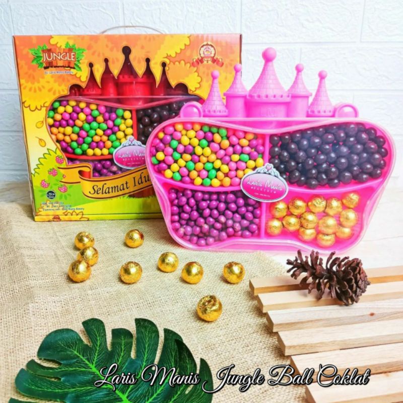 

~JUNGLE BALL CHOCO (LARIS MANIS) + FREE GREETING CARD/KARTU UCAPAN + FREE PACKING BUBBLE WRAP