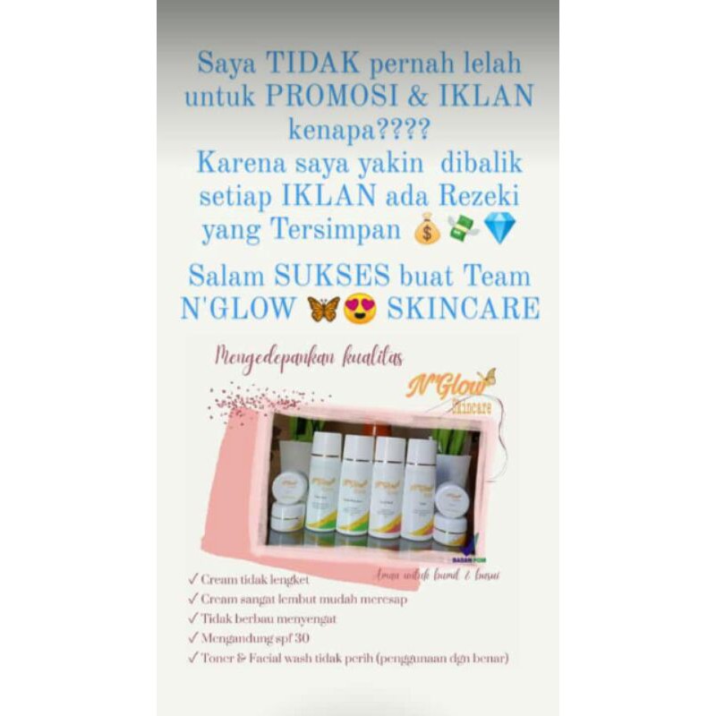N Glow Skincare 3 paket