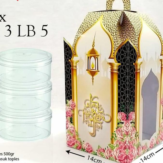 

Yang Dicari] Dus Box Untuk 3 Toples Kue Kering Thr Idul Fitri Lebaran Ramadhan
