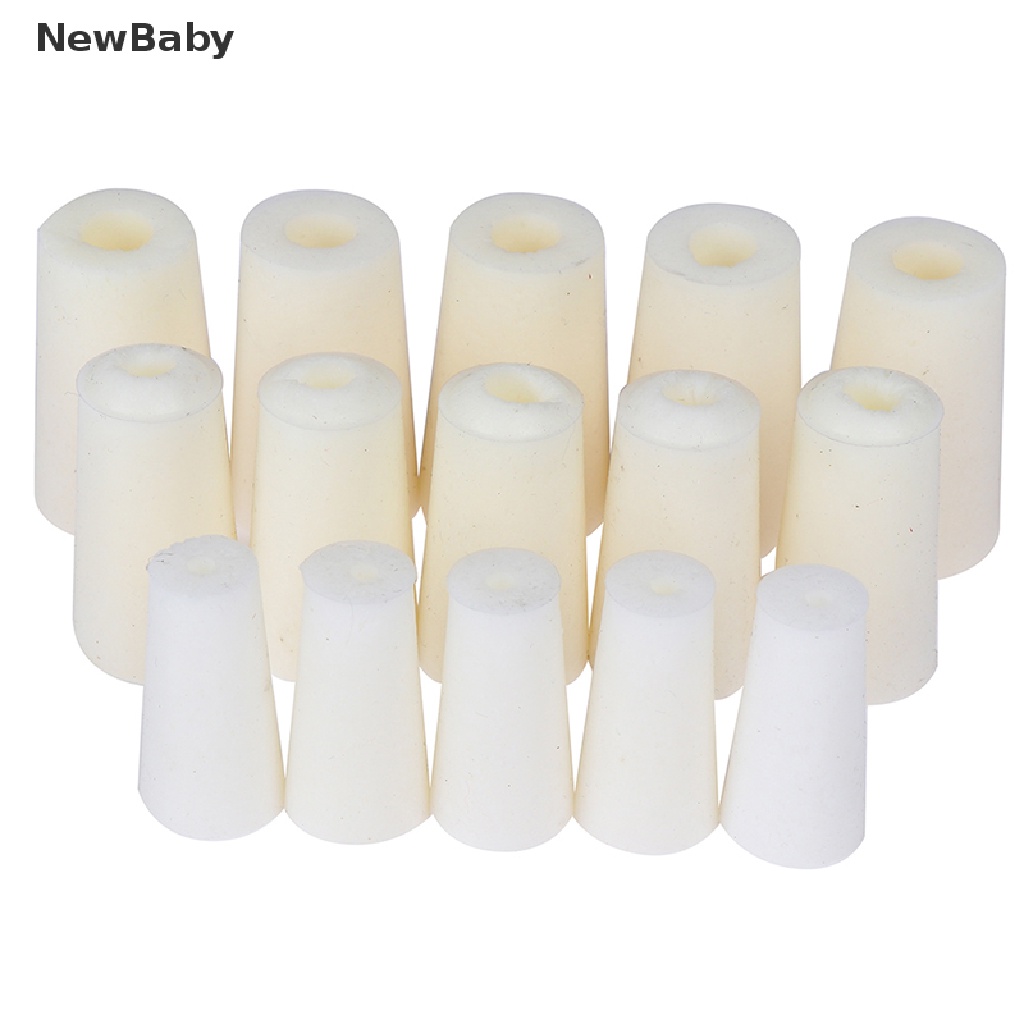 Newbaby 5pcs / Set Tutup Tabung Reaksi / wine Bahan Silikon Untuk Perlengkapan Laboratorium