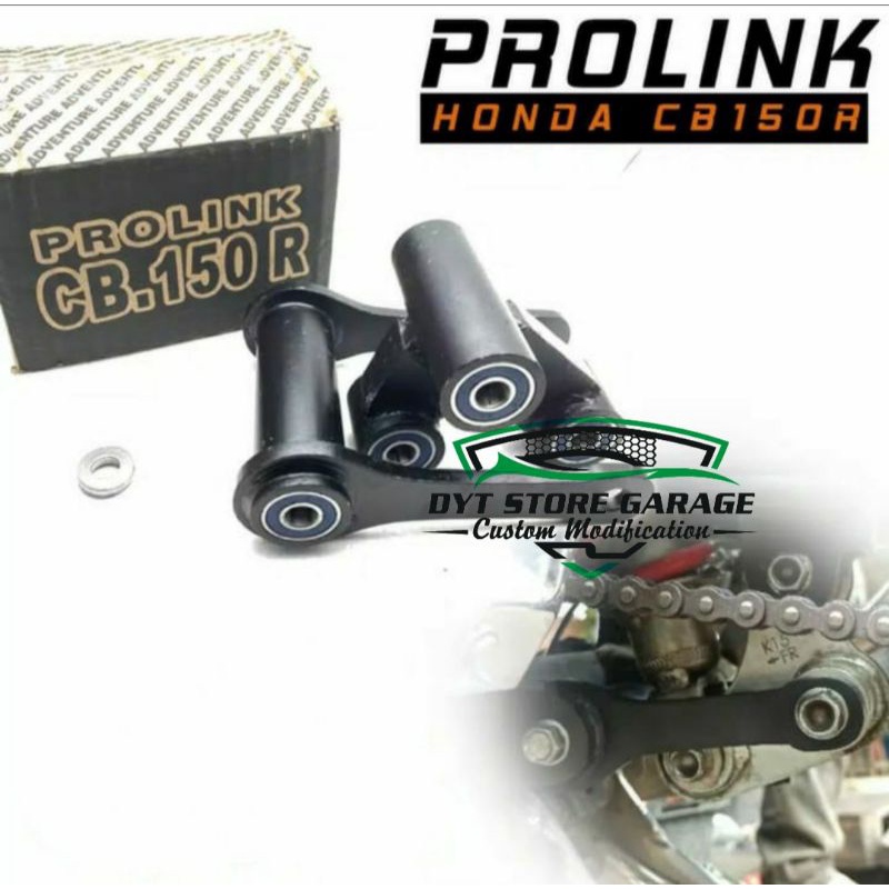 1SET PROLINK CB150R - PEMENDEK SHOCK BELAKANG CB150R - PENINGGI SHOCK BELAKANG CB150R | Part Cb150r