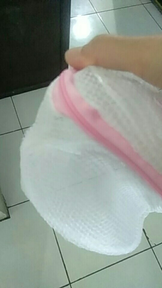 Tempat Mencuci Bra / Kantong Cuci Bra Mesin