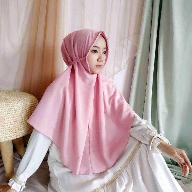Jilbab instan sarah bergo maryam lipit diamond