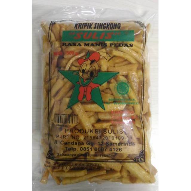 

Kripik Singkong Sulis 2 bungkus 500gr